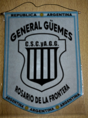 BANDERIN GENERAL GÜEMES ROSARIO FRONTERA