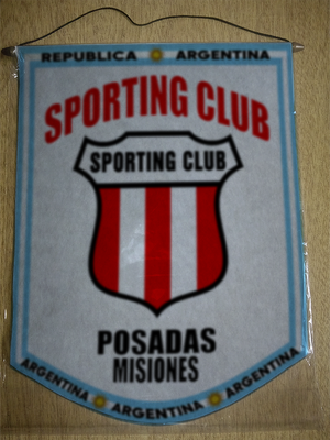BANDERIN SPORTING CLUB SANTO PIPO