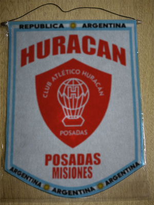 BANDERIN HURACAN DE POSADAS
