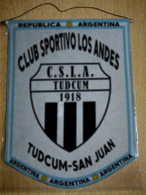 BANDERIN LOS ANDES TUDCUM SAN JUAN
