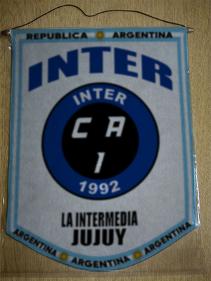BANDERIN INTER LA INTERMEDIA JUJUY