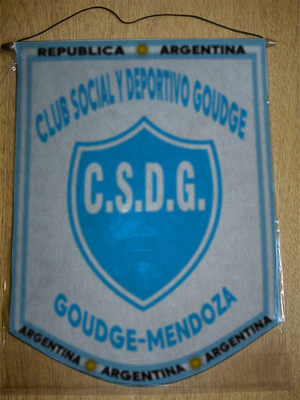 BANDERIN CLUB GOUDGE MENDOZA