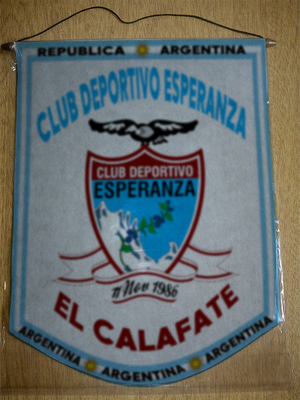 BANDERIN CLUB DEPORTIVO ESPERANZA CALAFATE