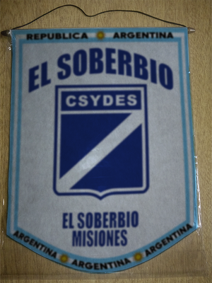 BANDERIN CLUB DEPORTIVO EL SOBERBIO