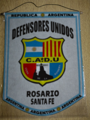 BANDERIN DEFENSORES UNIDOS ROSARIO