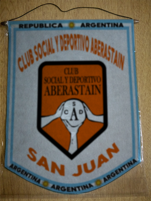 BANDERIN CLUB ABERASTAIN SAN JUAN