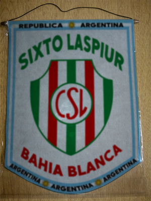 BANDERIN SIXTO LASPIUR BAHIA BLANCA