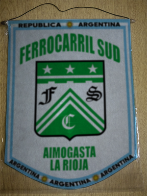 BANDERIN FERROCARRIL SUD AIMOGASTA