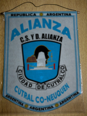 BANDERIN ALIANZA CUTRAL CO NEUQUEN