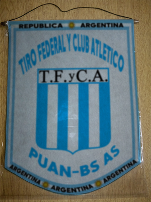 BANDERIN TIRO FEDERAL CLUB ATLETICO PUAN