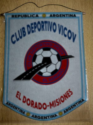 BANDERIN CLUB DEPORTIVO VICOV EL DORADO