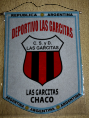 BANDERIN DEPORTIVO LAS GARCITAS CHACO