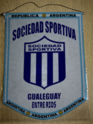 BANDERIN SOCIEDAD SPORTIVA GUALEGUAY ENTRE RIOS