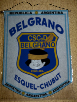 BANDERIN BELGRANO DE ESQUEL CHUBUT