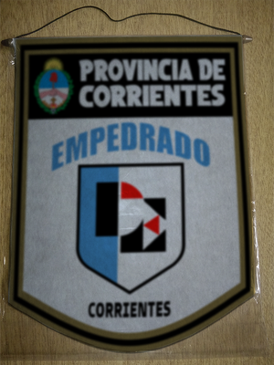 BANDERIN 40CM DORADO DEPORTIVO EMPEDRADO