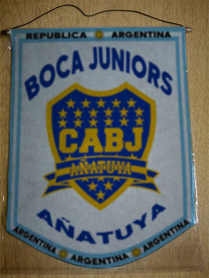 BANDERIN BOCA JUNIORS AÑATUYA