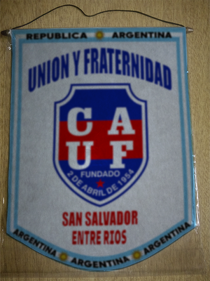 BANDERIN UNION Y FRATERNIDAD SAN SALVADOR
