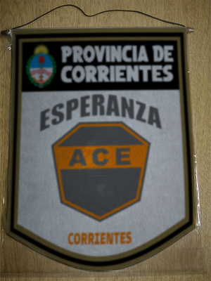 BANDERIN 40CM DORADO Asociación Civil Esperanza CORRIENTES