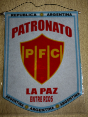BANDERIN PATRONATO LA PAZ ENTRE RIOS