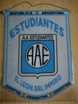 BANDERIN ESTUDIANTES DE RIO CUARTO