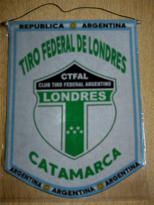 BANDERIN TIRO FEDERAL LONDRES CATAMARCA