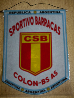 BANDERIN SPORTIVO BARRACAS DE COLON