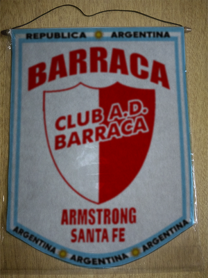 BANDERIN CLUB BARRACA ARMSTRONG SANTA FE
