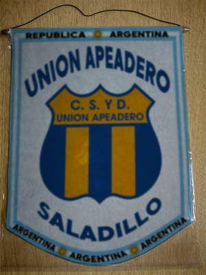 BANDERIN CLUB UNION APEADERO SALADILLO