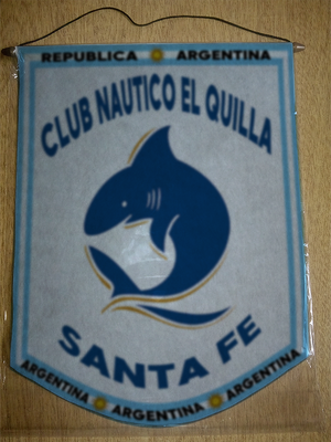 BANDERIN CLUB NAUTICO EL QUILLA SANTA FE