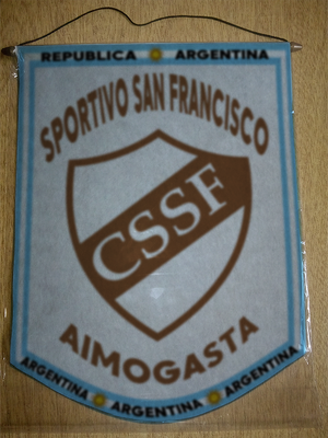 BANDERIN SPORTIVO SAN FRANCISCO AIMOGASTA
