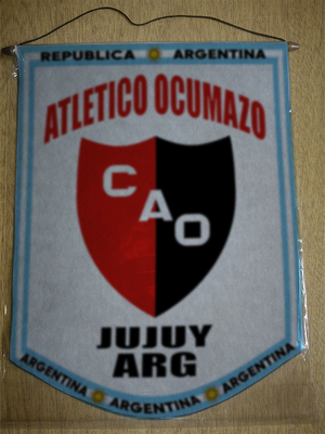 BANDERIN ATLETICO OCUMAZO JUJUY