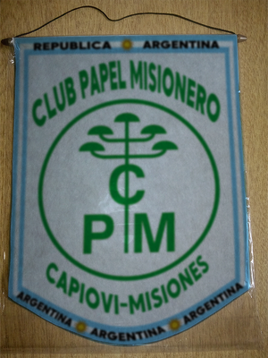 BANDERIN CLUB PAPEL MISIONERO CAPIOVI