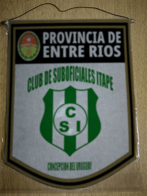 BANDERIN SUBOFICIALES ITAPE ENTRE RIOS