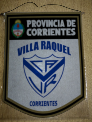 BANDERIN 40CM DORADO VILLA RAQUEL