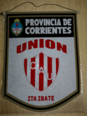BANDERIN 40CM DORADO UNION ITA IBATE