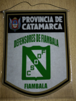 BANDERIN 40 CM DORADO DEFENSORES DE FIAMBALA