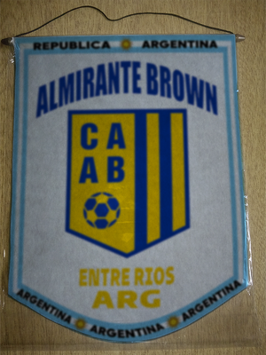 BANDERIN ALMIRANTE BROWN GUALEGUAYCHU