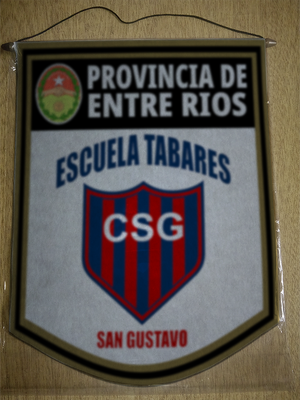 BANDERIN ESCUELA TABARES ENTRE RIOS
