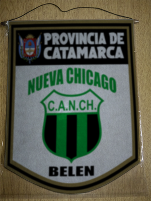 BANDERIN 40 CM DORADO NUEVA CHICAGO BELEN