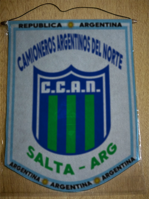 BANDERIN Camioneros Argentinos del Norte (Salta)