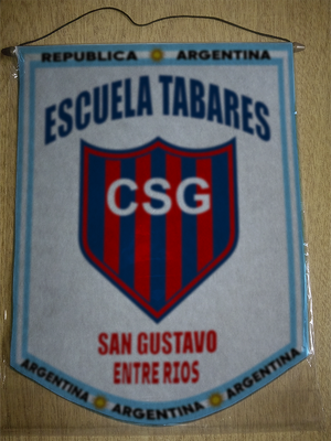 BANDERIN ESCUELA TABARES ENTRE RIOS