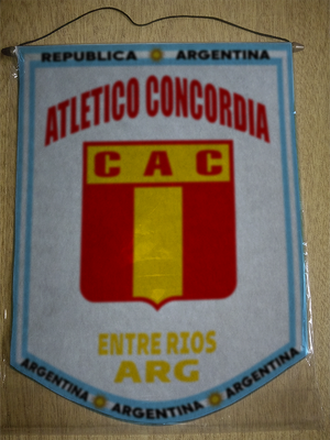 BANDERIN ATLETICO CONCORDIA ENTRE RIOS