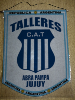 BANDERIN TALLERES ABRA PAMPA JUJUY