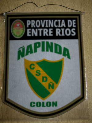 BANDERIN CLUB ÑAPINDA COLON ENTRE RIOS
