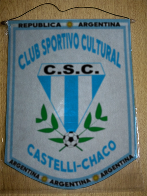 BANDERIN SPORTIVO CULTURAL CASTELLI CHACO