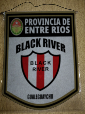 BANDERIN BLACK RIVER GUALEGUAYCHU