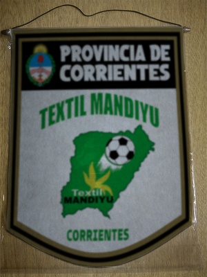 BANDERIN 40CM DORADO TEXTIL MANDIYU