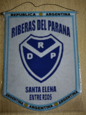 BANDERIN RIBERAS DEL PARANA ENTRE RIOS