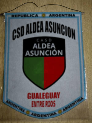 BANDERIN ALDEA ASUNCION GUALEGUAY ENTRE RIOS