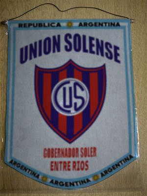 BANDERIN UNION SOLENSE SOLER ENTRE RIOS